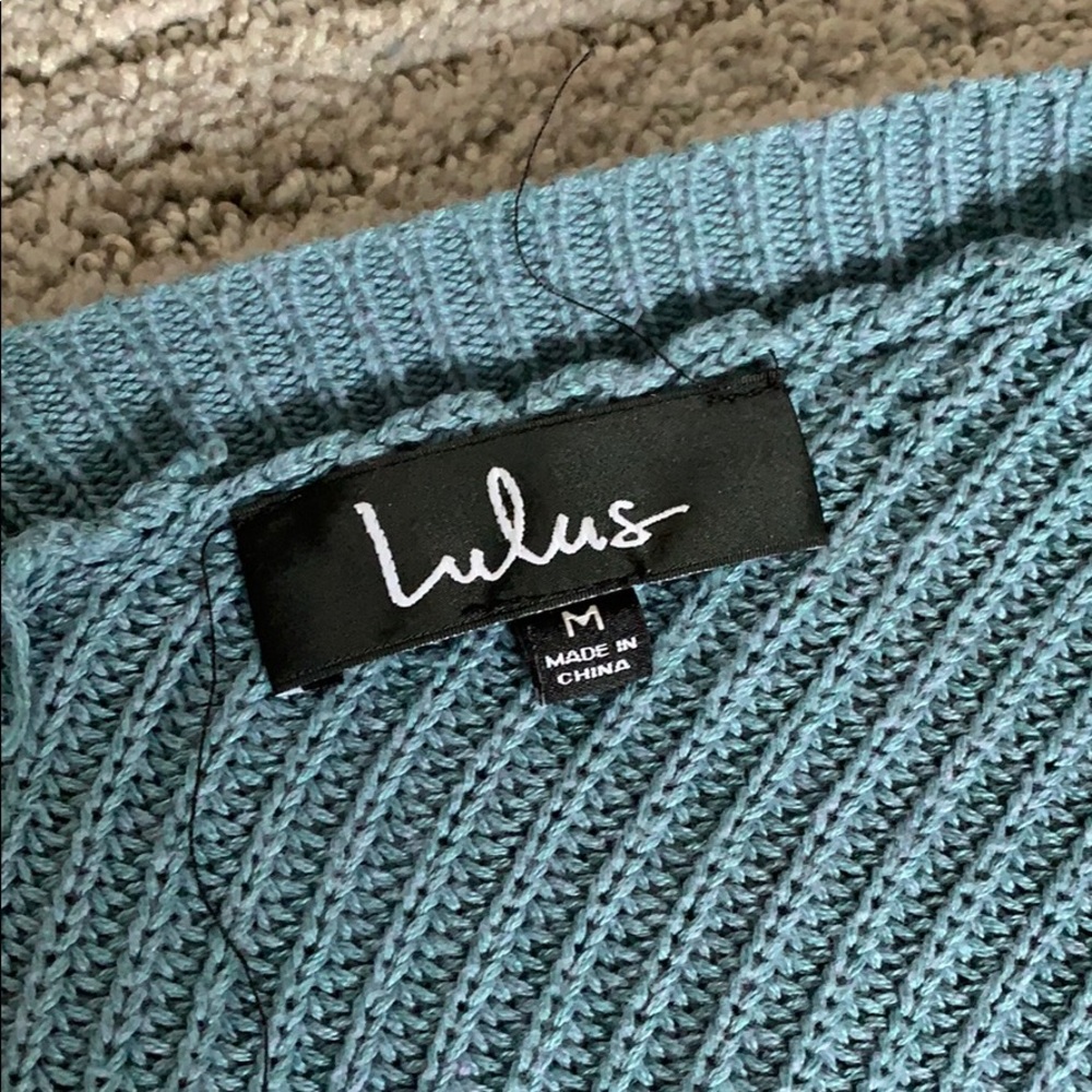 Lulus Backless Sweater - Picture 4 of 4